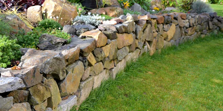 river rock installation in indianapolis
